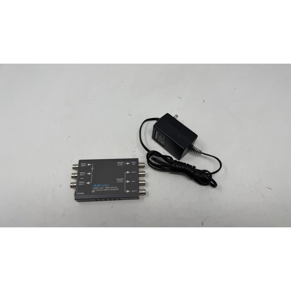 AJA Video D10C Serial Digital to Analog Converter –Component/Composite For Parts